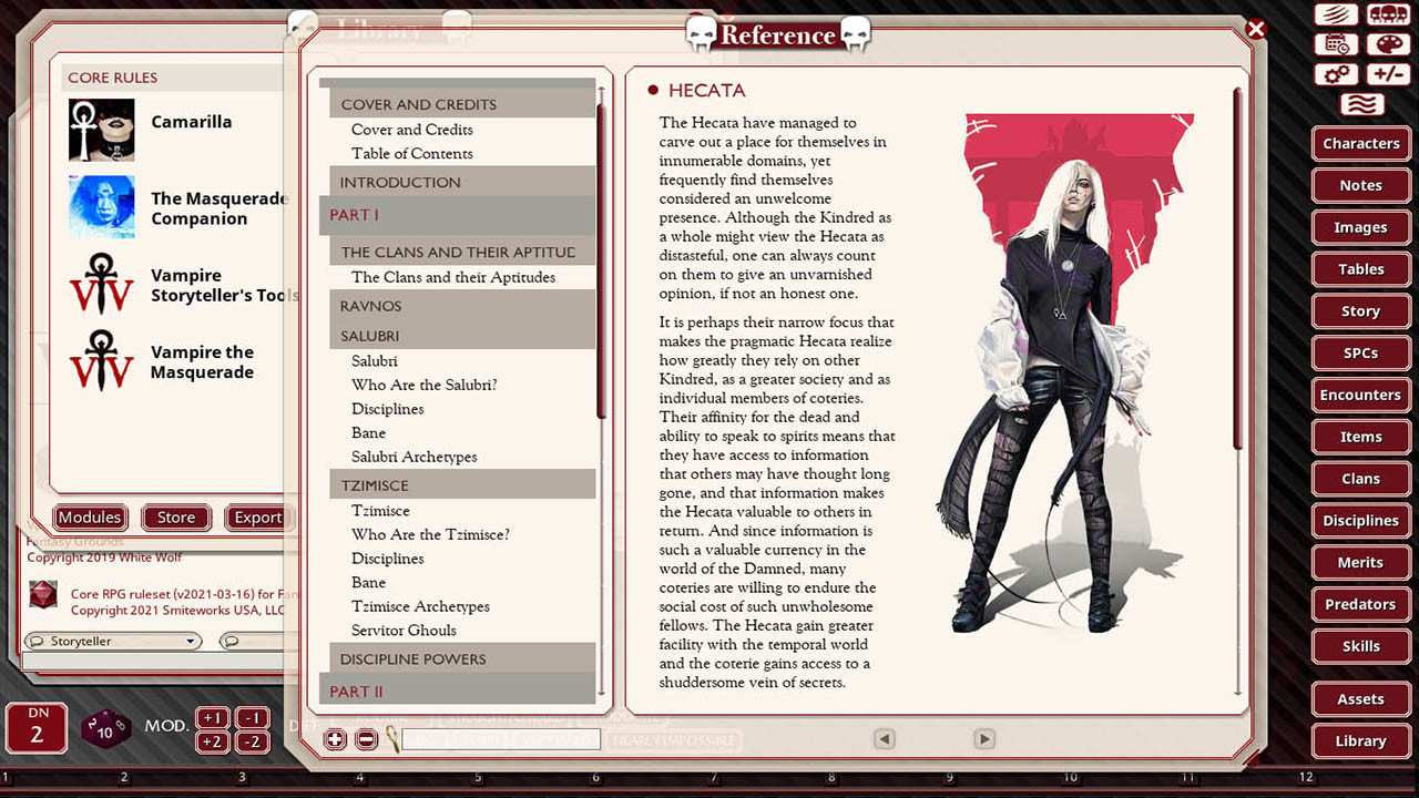 White Wolf provide new Vampire 5e character sheets and errata