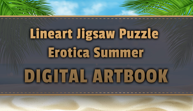 LineArt Jigsaw Puzzle - Erotica Summer ArtBook Steam capsule image