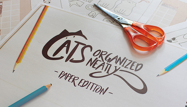 Cats Organized Neatly - Paper Edition Steam capsule image