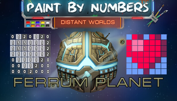 Paint By Numbers - Ferrum Planet Steam capsule image