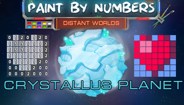 Paint By Numbers - Crystallus Planet Steam capsule image