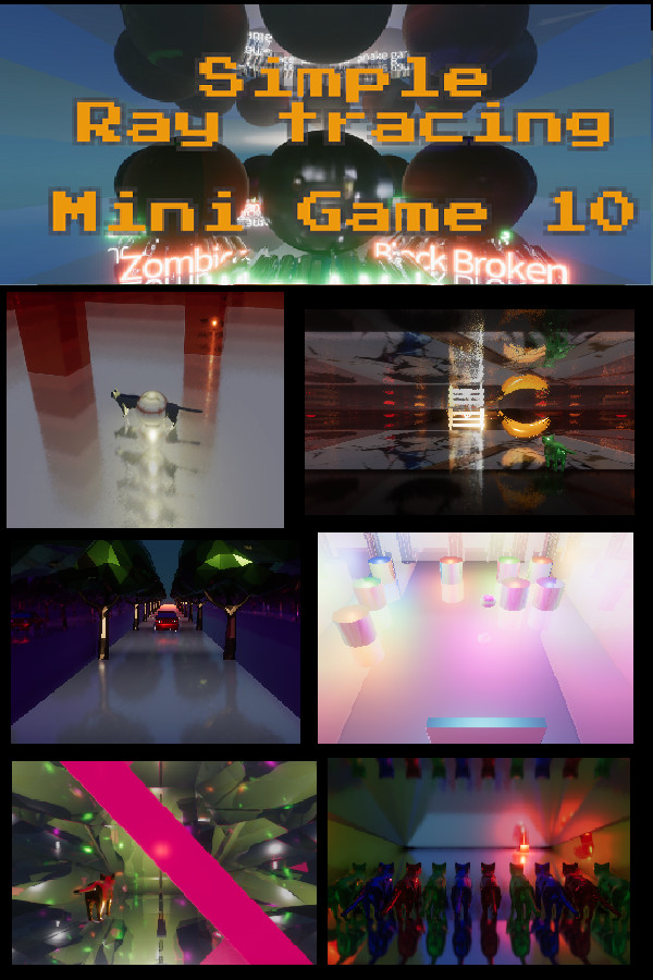 Simple Ray tracing Mini Game 10