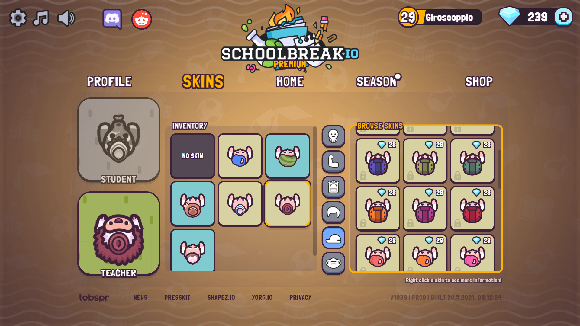 schoolbreak.io on Steam