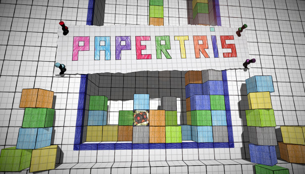 Papertris Steam capsule image