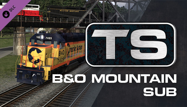 Train Simulator: B&O Mountain Subdivision: Cumberland - Grafton Route Add-On Steam capsule image