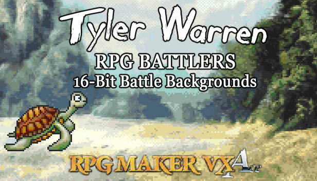 RPG Maker VX Ace - Tyler Warren RPG Battlers - 16 Bit Battle Backgrounds Steam capsule image