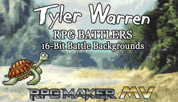 RPG Maker MV - Tyler Warren RPG Battlers - 16 Bit Battle Backgrounds Steam capsule image