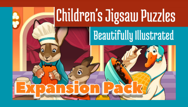 Children's Jigsaw Puzzles - Beautifully Illustrated - Expansion Pack Steam capsule image