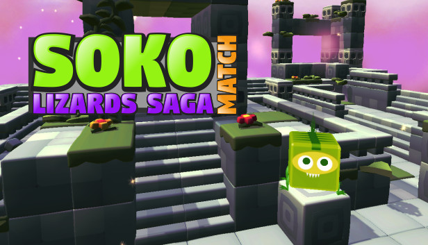 SokoMatch: Lizard Saga Steam capsule image