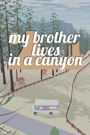 my brother lives in a canyon cover art