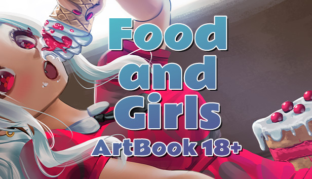 Food and Girls - Artbook 18+ Steam capsule image