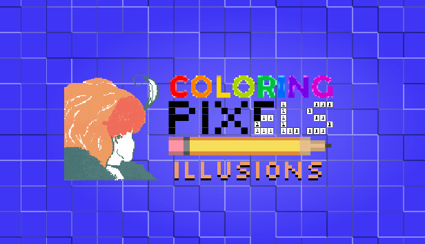 Coloring Pixels - Illusions Pack Steam capsule image