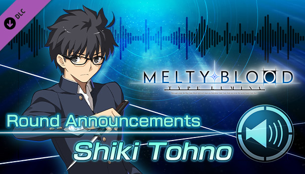MELTY BLOOD: TYPE LUMINA - Shiki Tohno Round Announcements Steam capsule image