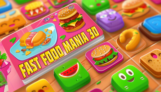 Fast Food Mania 3D Steam capsule image