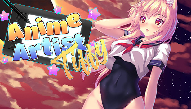 Anime Artist: Tiffy’s Notty Secret Steam capsule image