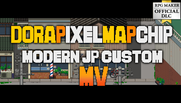 RPG Maker MV - DorapixelMapChips - Modern JP Custom Steam capsule image