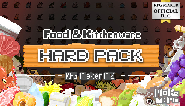 RPG Maker MZ - Food and Kitchenware Hard Pack Steam capsule image