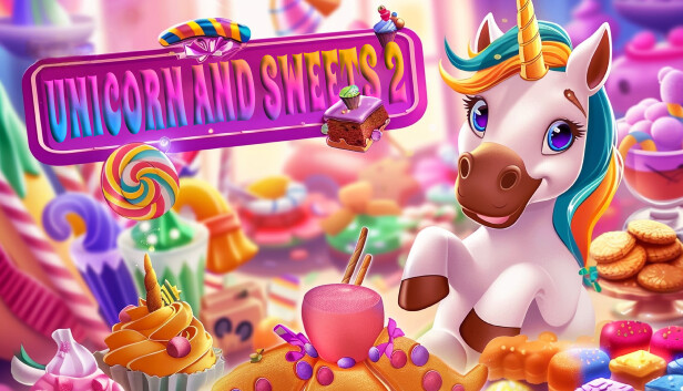 Unicorn and Sweets 2 Steam capsule image