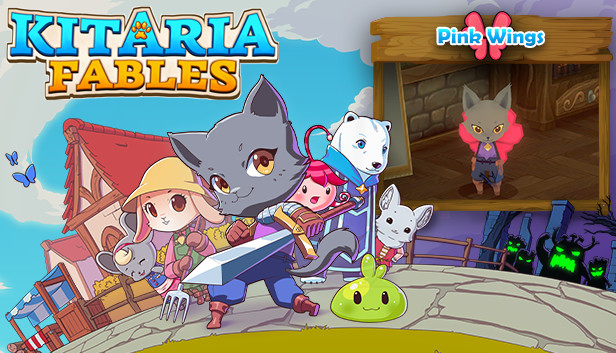 Kitaria Fables - Pink Wings Steam capsule image