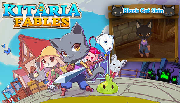 Kitaria Fables - Black Cat Skin Steam capsule image