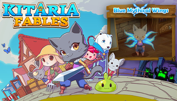 Kitaria Fables - Blue Mythical Wings Steam capsule image