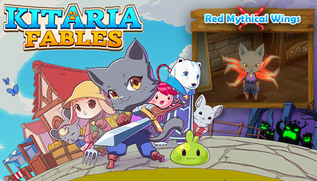 Kitaria Fables - Red Mythical Wings Steam capsule image