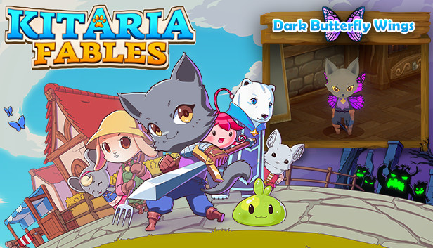 Kitaria Fables - Dark Butterfly Wings Steam capsule image