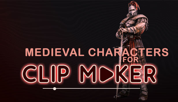Medieval characters for Clip maker Steam capsule image