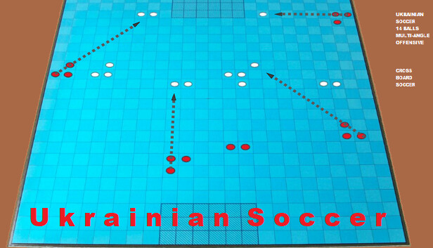 Ukrainian Soccer ( any two points directed towards the net can score ) Steam capsule image