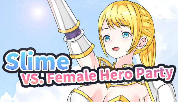 Slime VS. Female Hero Party Steam capsule image