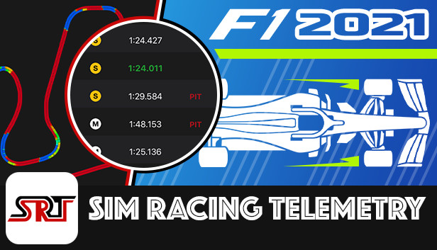 Sim Racing Telemetry - F1 2021 Steam capsule image
