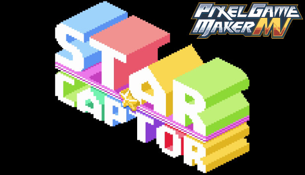 Pixel Game Maker MV - STAR CAPTOR - Isometric Shooter Sample Project Steam capsule image