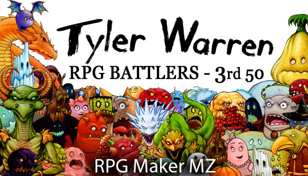 RPG Maker MZ - Tyler Warren RPG Battlers - 3rd 50 Steam capsule image