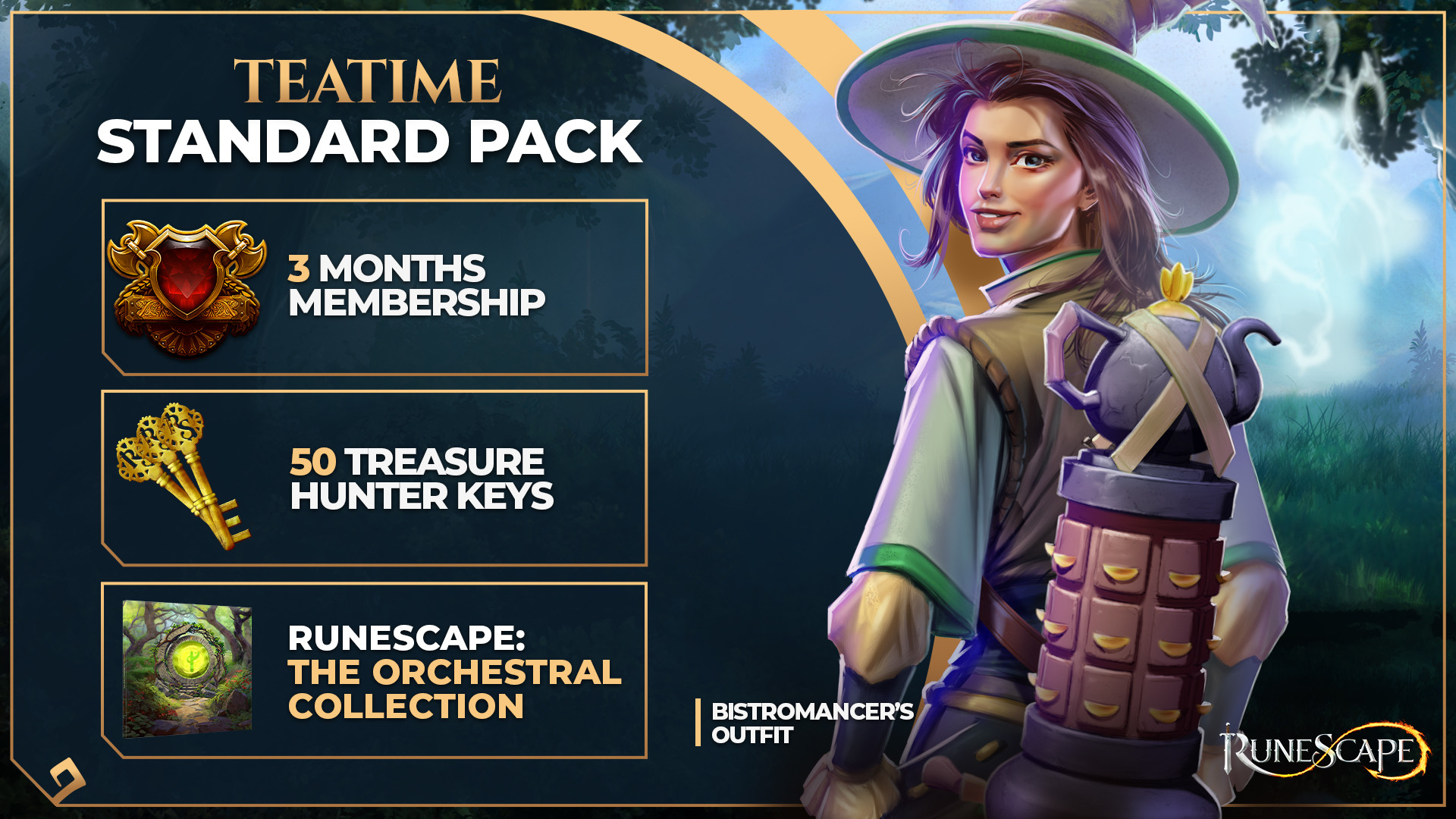 RuneScape Teatime Standard Pack on Steam