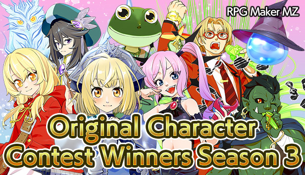 RPG Maker MZ - Original Character Contest Winners Season 3 Steam capsule image