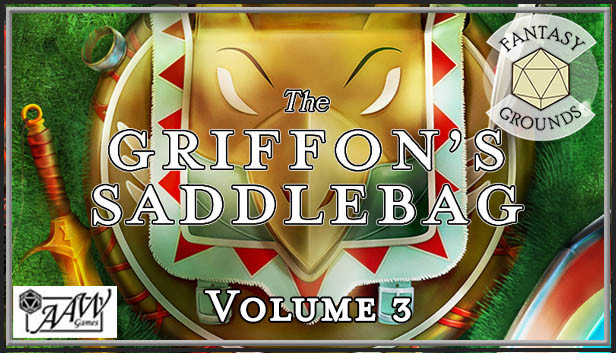 Fantasy Grounds - The Griffon's Saddlebag Volume 3 Steam capsule image