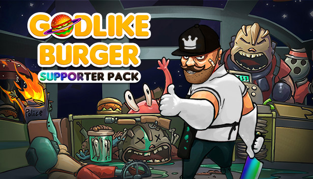 Godlike Burger - Supporter Pack Steam capsule image
