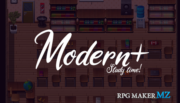 RPG Maker MZ - Modern + Study Time MZ Steam capsule image