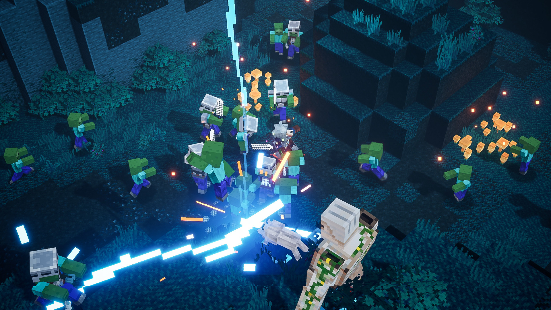 Minecraft Dungeons is coming to Steam