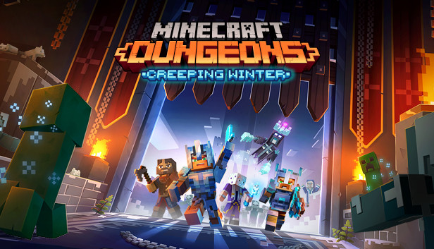 Minecraft Dungeons Creeping Winter Steam capsule image