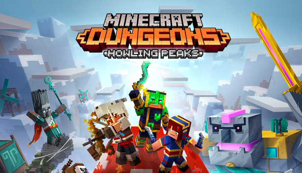 Minecraft Dungeons Howling Peaks Steam capsule image