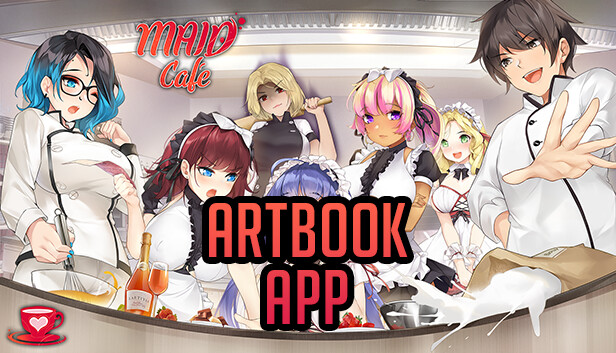 Maid Cafe - Artbook App Steam capsule image