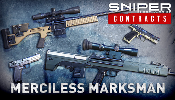 Sniper Ghost Warrior Contracts - Merciless Marksman Weapon & Skin DLC Pack Steam capsule image