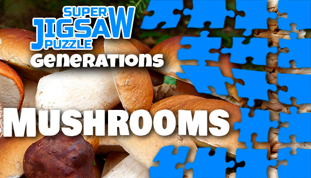 Super Jigsaw Puzzle: Generations - Mushrooms Steam capsule image