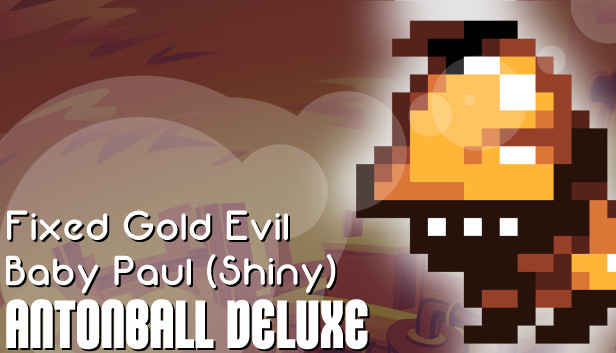 Antonball Deluxe - Fixed Gold Evil Baby Paul (Shiny) Steam capsule image