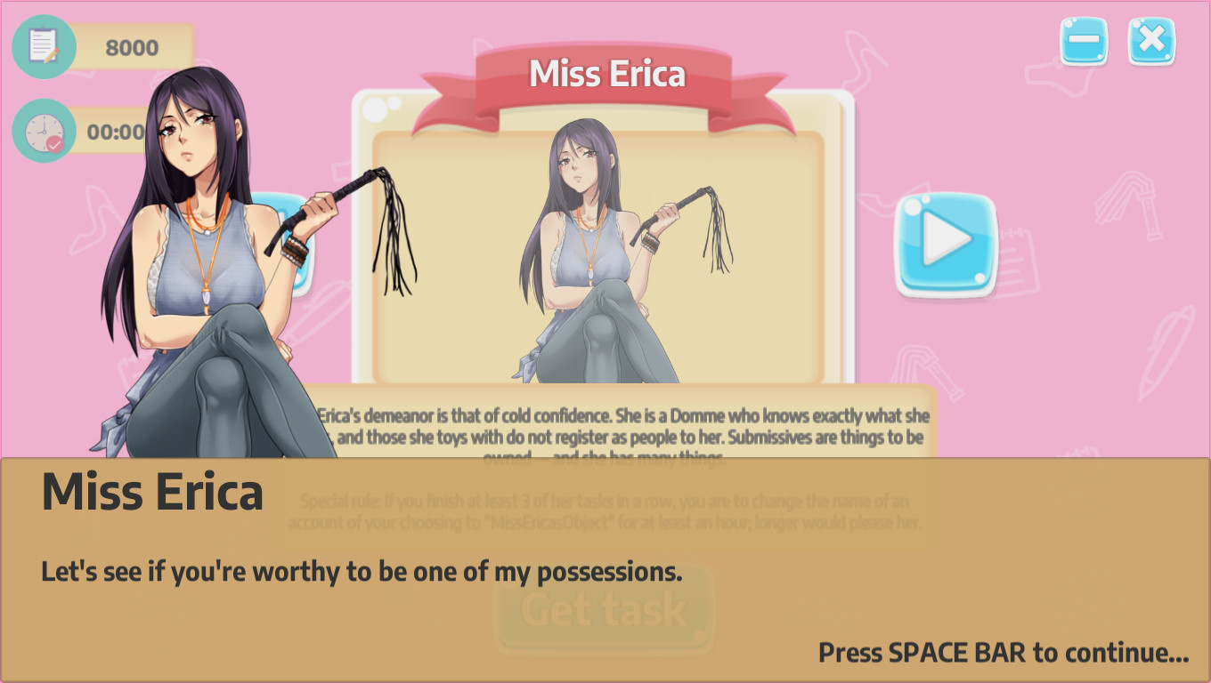 Femdom Lines: Total Obedience Pack on Steam