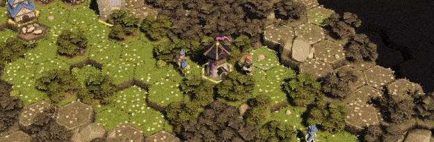 PRESENTATION - For the King II 3 FTKII Statue mimic GIF | RPG Jeuxvidéo