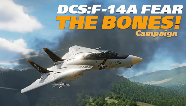 DCS: F-14A Fear the Bones Campaign Steam capsule image
