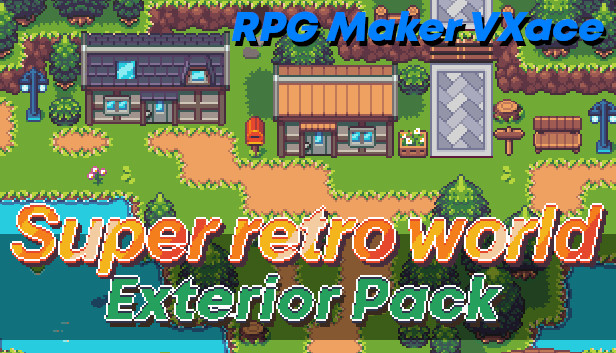 RPG Maker VX Ace - Super Retro World - Exterior Pack Steam capsule image
