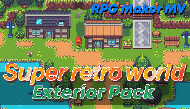 RPG Maker MV - Super Retro World - Exterior Pack Steam capsule image